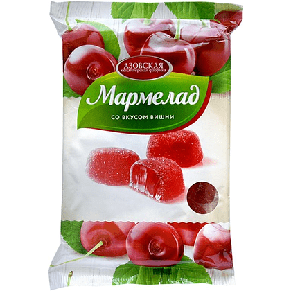 Мармелад желейный со вкусом вишни , 300 г