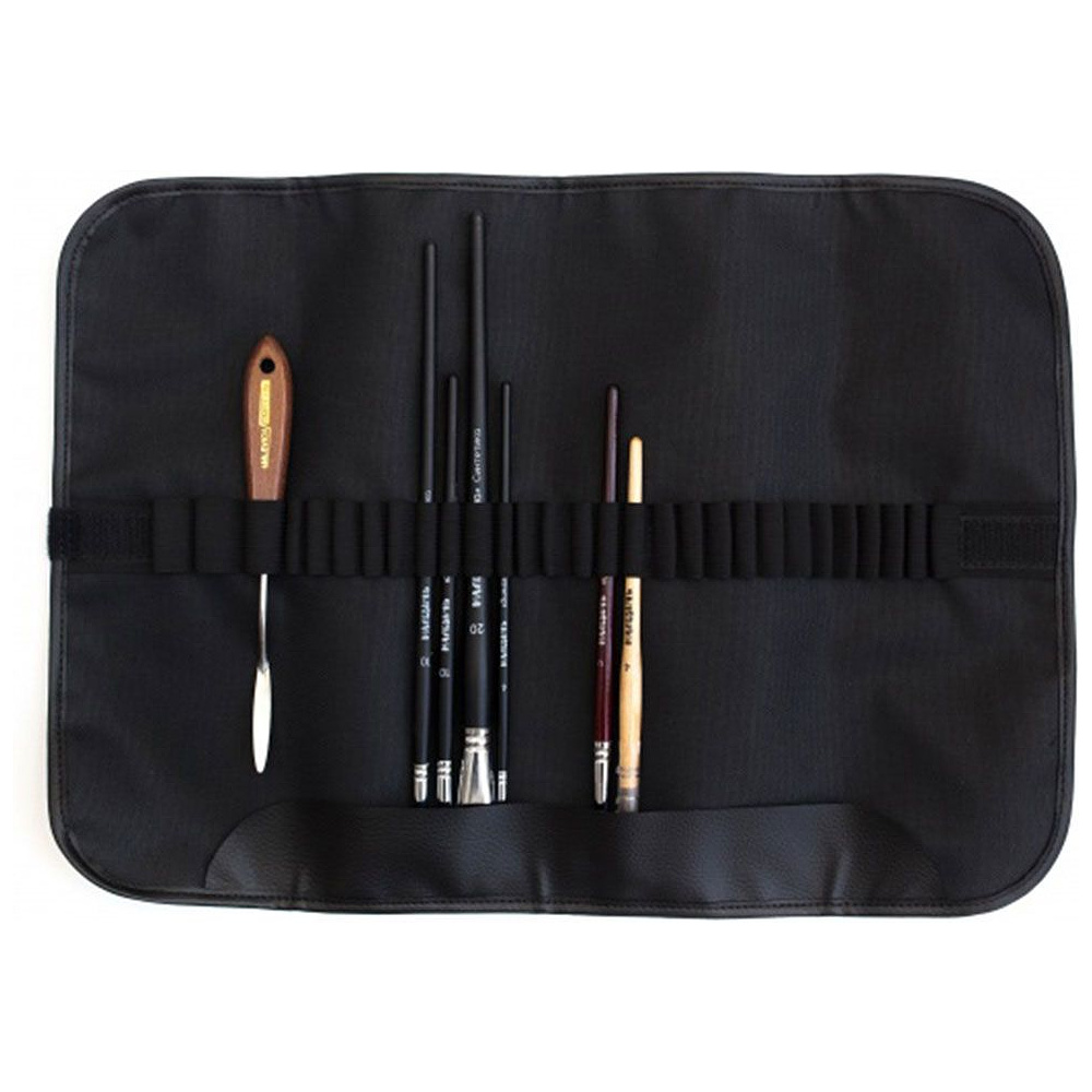 Пенал-органайзер "Малевичъ" для кистей, 34х48, черный - 3