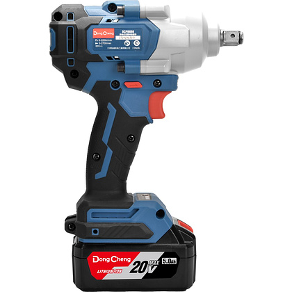 Аккумуляторный гайковерт DongCheng DCPB698 (TYPE FK), 20 В, 698 Нм, 2 АКБ, 5 Ач, З/У 4 А - 5