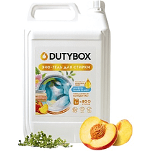 Средство для стирки Dutybox, Персик и масло жожоба, 5 л, экологичное, гель-концентрат