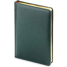 Ежедневник недатированный "Sidney Nebraska", золотистый обрез