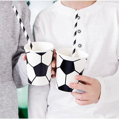 Стакан бумажный "Football", 6 шт, 220 мл - 2