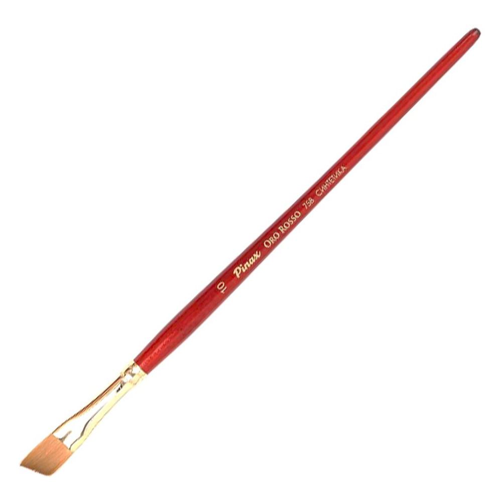 Кисть для рисования "Pinax ORO ROSSO №10" синтетика, скошенная