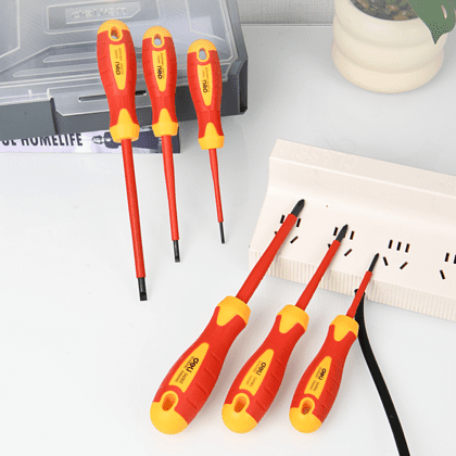 Набор диэлектрических отверток Deli YS EDL510006T, 3 SL, 3 PH - 2