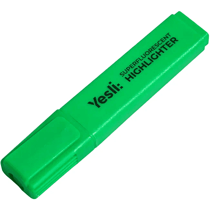 Маркер текстовый "Yesli:", зеленый