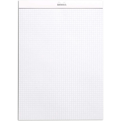Блокнот "Rhodia",  А4, 80 листов, клетка, белый - 2