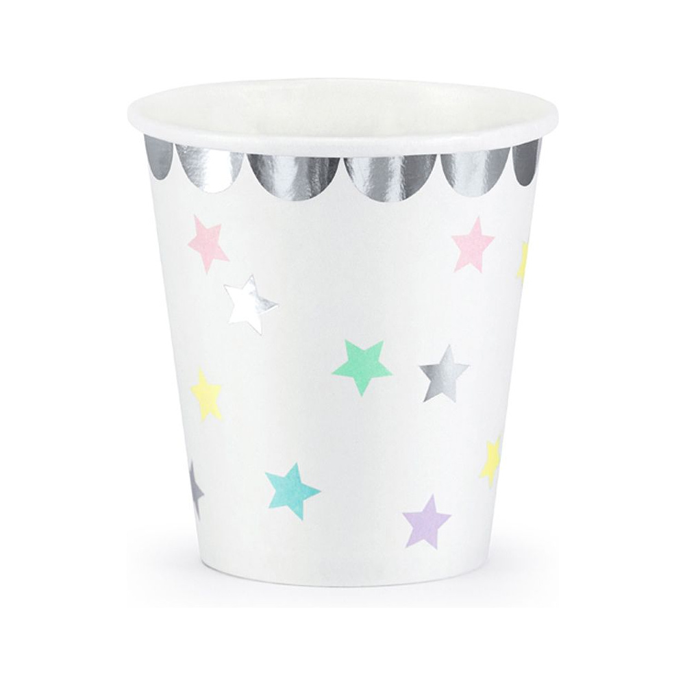 Стакан бумажный "Единорог", 6 шт, 180 мл