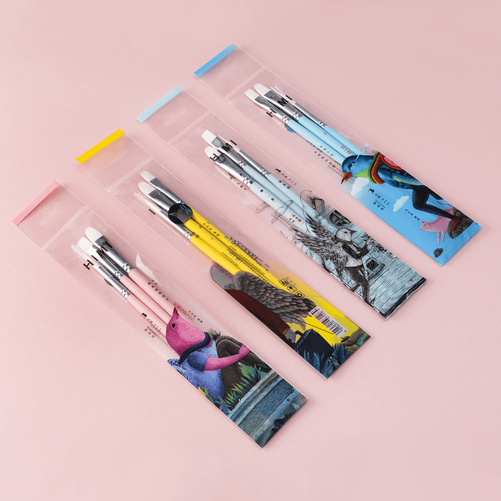 Кисть "Himi Miya Little Bird", синтетика, 3 шт - 8