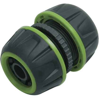 Коннектор Amigo Grande "79140", 1/2", пластик, серый, зеленый