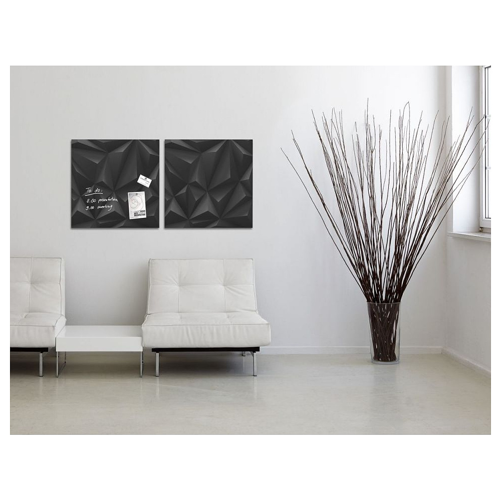 Доска "Черный Бриллиант", 48x48 см, черный - 5