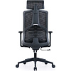 Кресло для руководителя SitZone CH-359A сетка/ткань, черный - 5