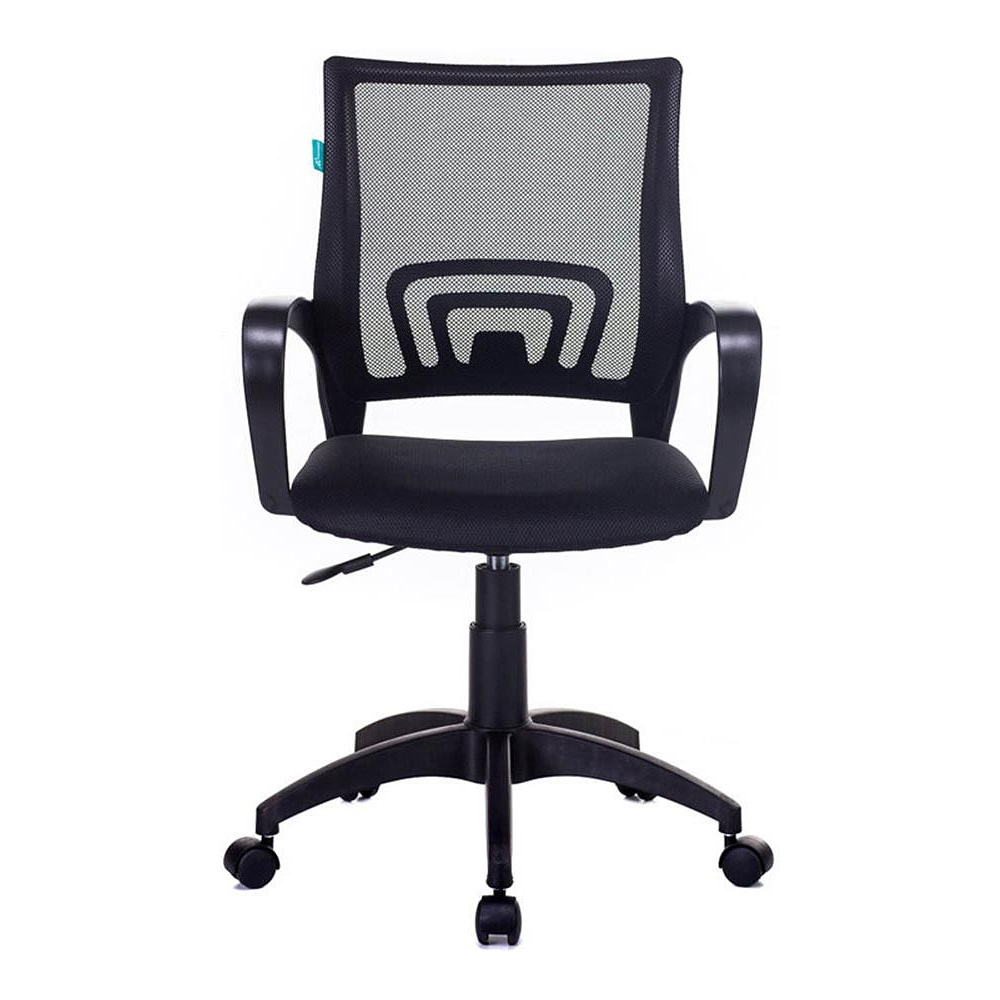 Кресло для персонала "Бюрократ CH-695NLT/BLACK" ткань, пластик, черный - 3