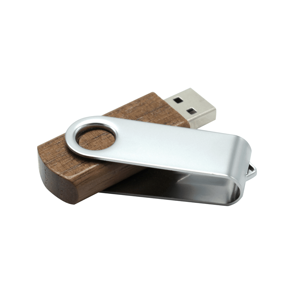 USB Flash 2.0 16 Gb VDF-008, пластик, метал, древесный - 3