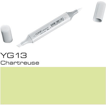 Маркер перманентный "Copic Sketch", YG-13 картезианский