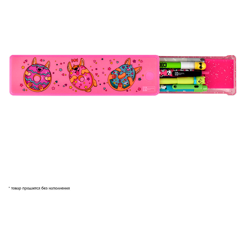 Пенал "Корги пончики", 1 отделение - 4