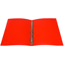 Папка на кольцах "Q-Connect", 4 кольца, красный