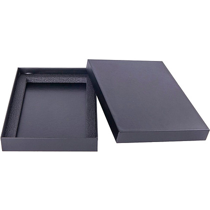 Коробка подарочная под ежедневник "21055/35", черный - 2