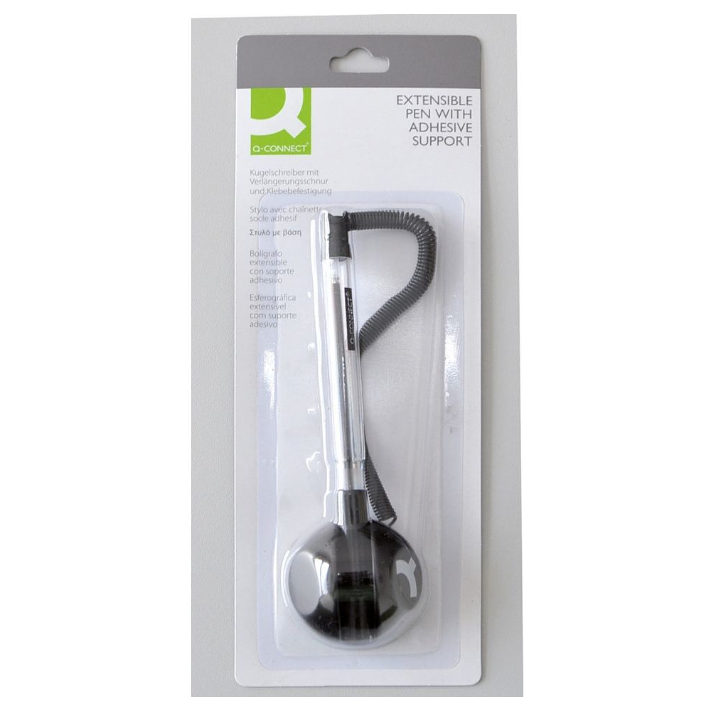 Ручка шариковая на подставке "Q-CONNECT", 0.7 мм, синий - 2