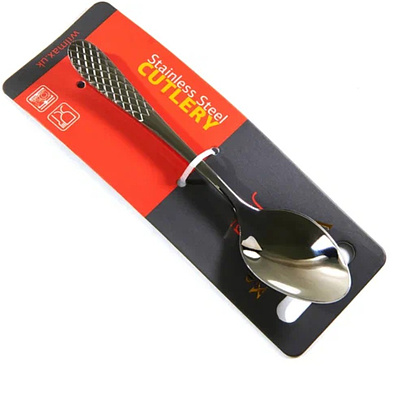 Набор чайных ложек "WL-999203/2В", серебристый, 2 шт - 7