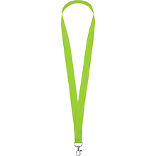 Тесьма с карабином для бейджа "8391", 900x20 мм, зеленый