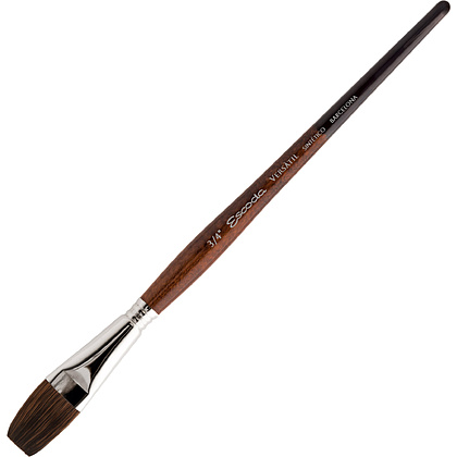 Кисть "Escoda Versatil Brush S/H 1543", синтетика, плоская, №3/4