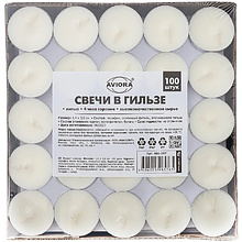 Свеча плавающая в гильзе, 100 шт/упак