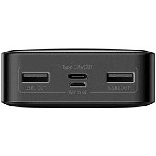 Внешний аккумулятор Baseus "PPBD050101", 20000 mAh, черный