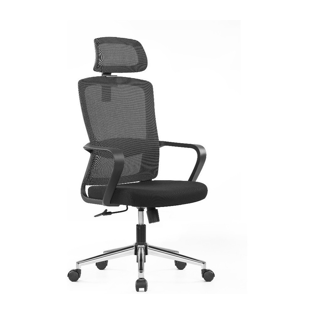 Кресло для руководителя SitZone U-060A, сетка, ткань, черный, - 30%