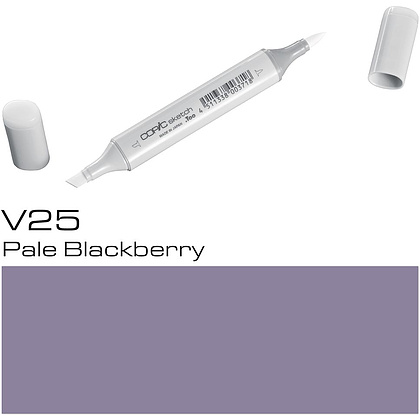 Маркер перманентный "Copic Sketch", V-25 бледная черника