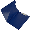 Планшет открывающийся с зажимом, A4, винил, синий - 3