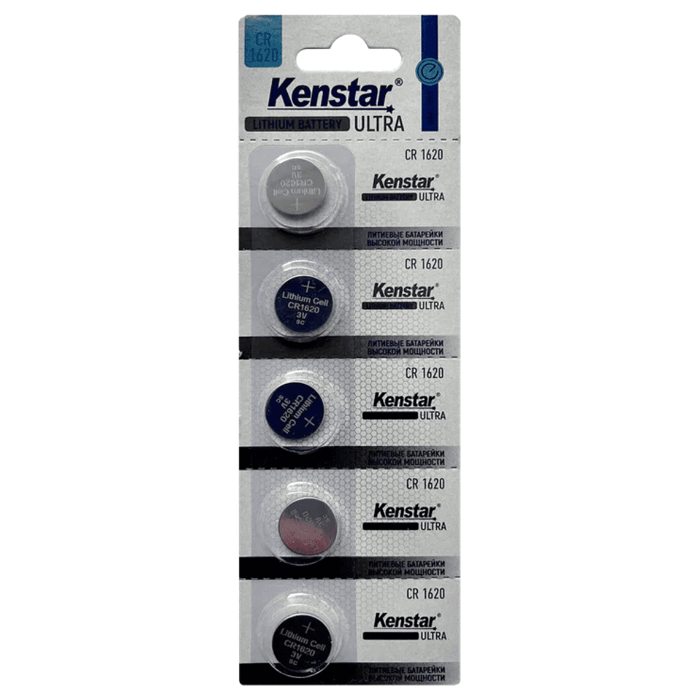 Батарейка литиевая дисковая KenStar "CR1620", 5 шт