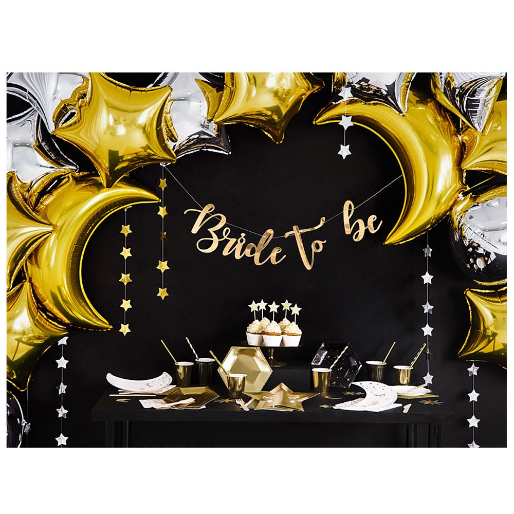 Стакан бумажный золотистый, 6 шт, 180 мл - 4