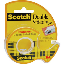 Клейкая лента Scotch® "Double Sided" в диспенсере