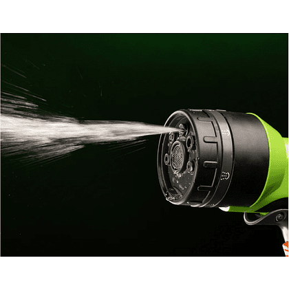 Пистолет-распылитель Amigo Grande 79256, 2/4", 7 функций, черный, зеленый - 11