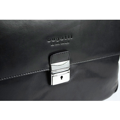 Портфель для документов "Romano", кожа, черный - 4