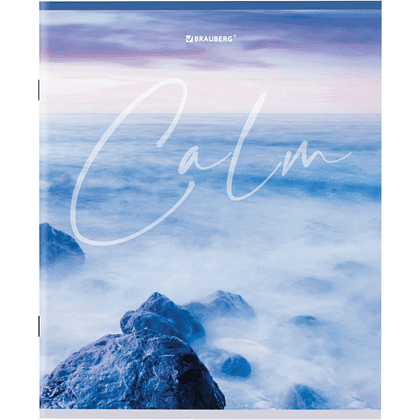 Тетрадь "Calm", А5, 96 листов, в клетку, ассорти - 4