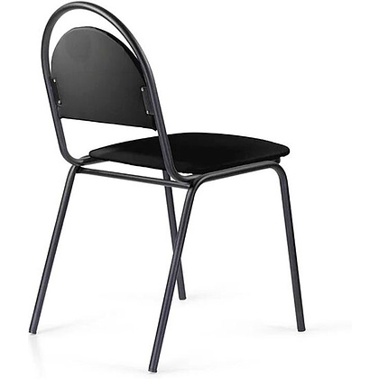 Стул для посетителей Фест UTFC Стандарт BL, Z11, кожзам, металл, черный - 3