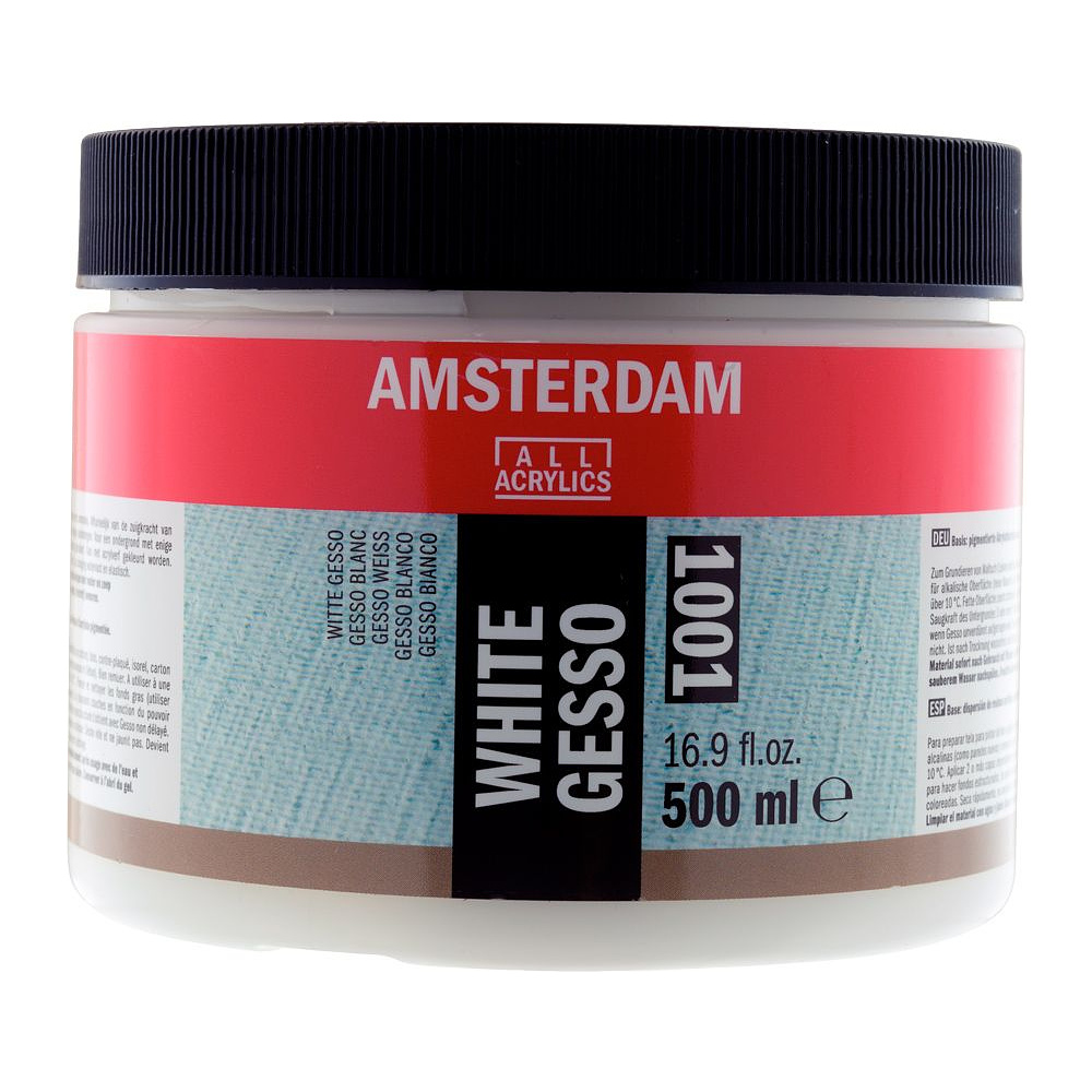 Грунт акриловый "Amsterdam", 500 мл, белый