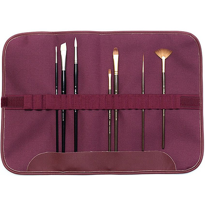 Пенал-органайзер "Малевичъ" для кистей, 34х48, бордо - 2