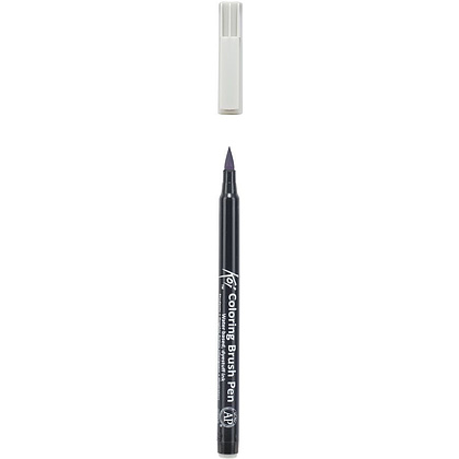 Маркер акварельный "Koi Color Brush", теплый светло-серый - 3