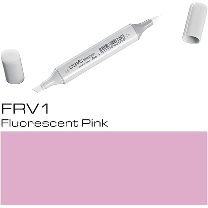 Маркер перманентный "Copic Sketch", FRV-1 флуоресцентный розовый