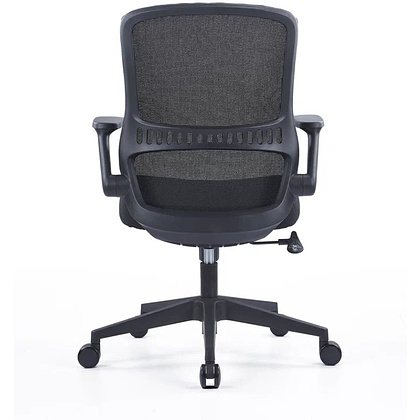 Кресло для персонала SitZone CH-526B сетка, ткань, пластик, черный - 5