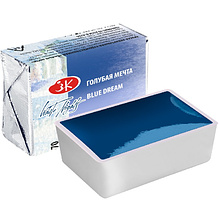 Краски акварельные "Белые ночи", 570 голубая мечта, кювета