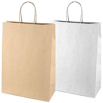 Пакет бумажный, светло-коричневый - 2