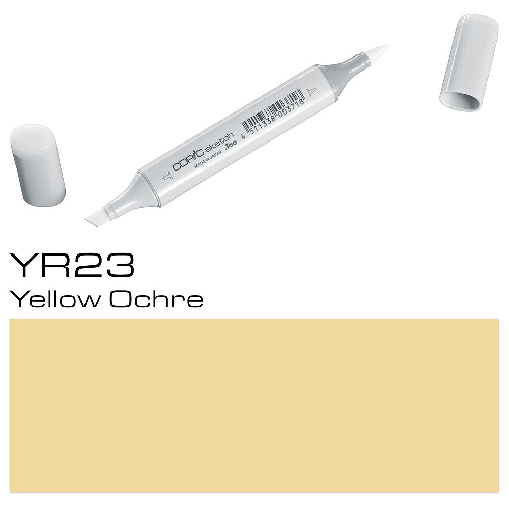 Маркер перманентный "Copic Sketch", YR-23 желтая охра