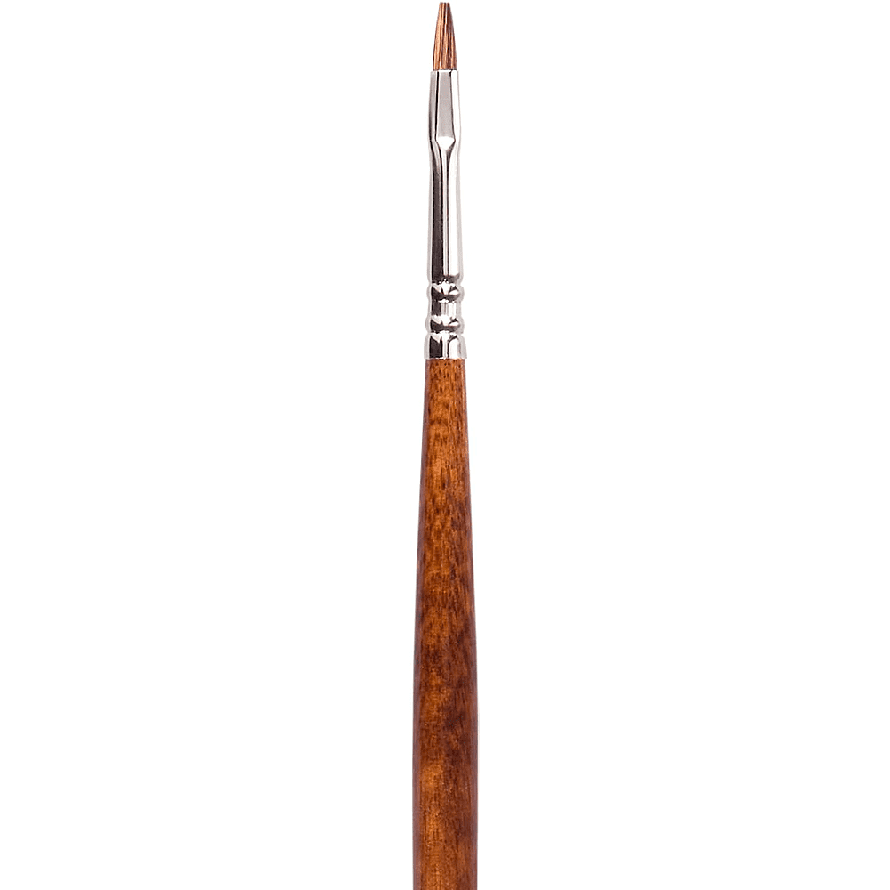 Кисть "Escoda Versatil Brush L/H", синтетика, темно-коричневый, плоская, №2 - 2