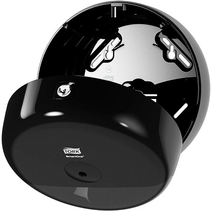 Диспенсер TORK "SmartOne" для туалетной бумаги, пластик, черный, T9 - 2