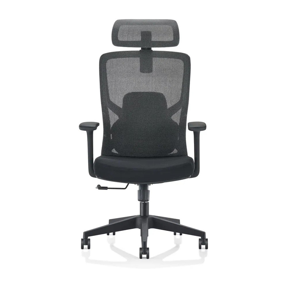 Кресло для руководителя SitZone U-063A сетка, черный - 2