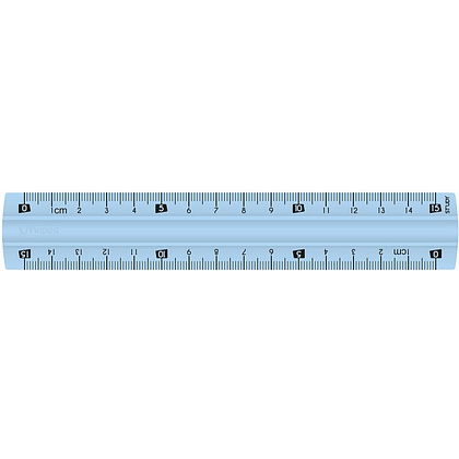 Линейка Maped "Unbreakable", 15 см, ассорти - 3