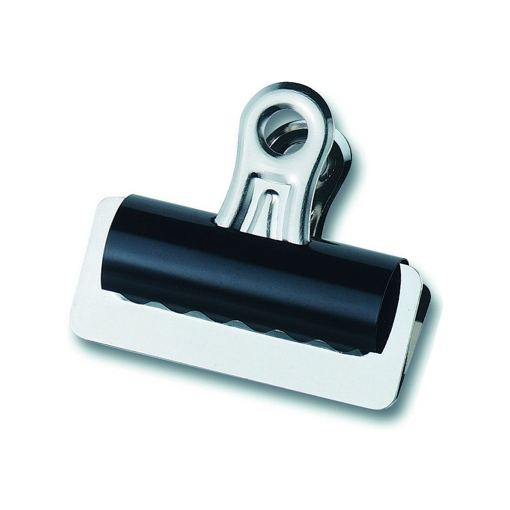 Зажим для бумаг Maped "Bulldog", 70 мм, черный